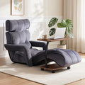 Artiss Floor Lounge & Coffee Table Set, Adjustable Recliner End Table w/ Wheels