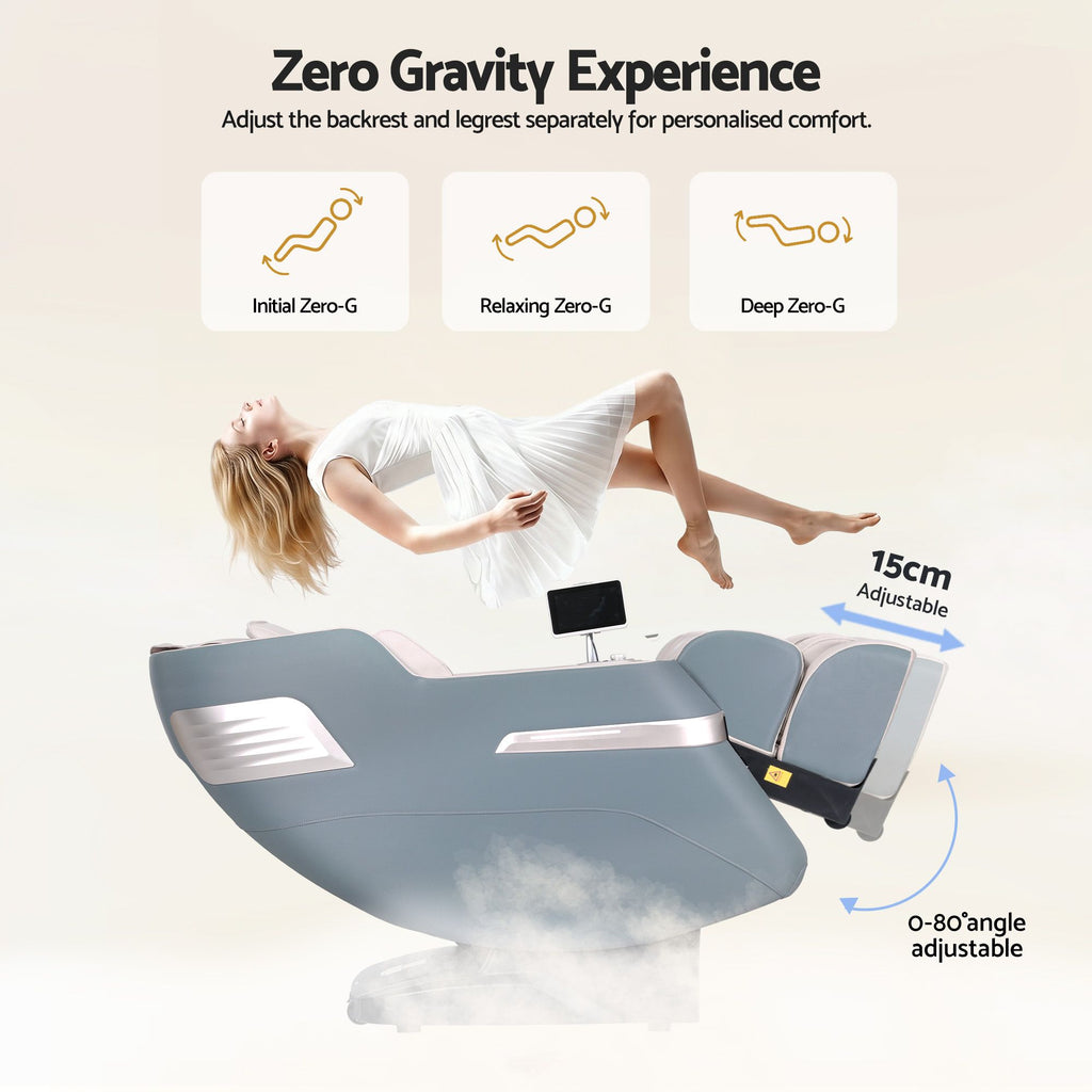 Livemor Elite 4D Massage Chair E1 Full Body Zero Gravity Recliner SL Track AI Body Scan