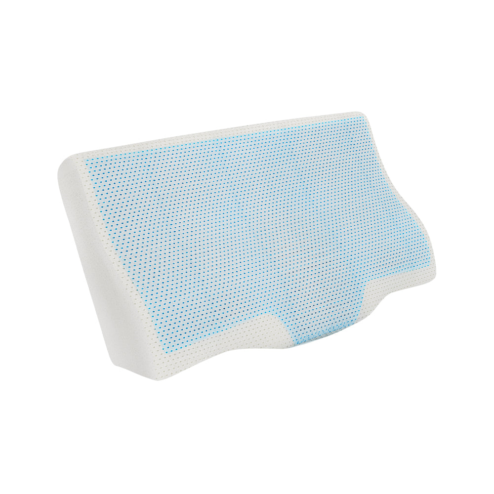Giselle Cervical Pillow Memory Foam Contour Pillow Neck Support Cool Gel