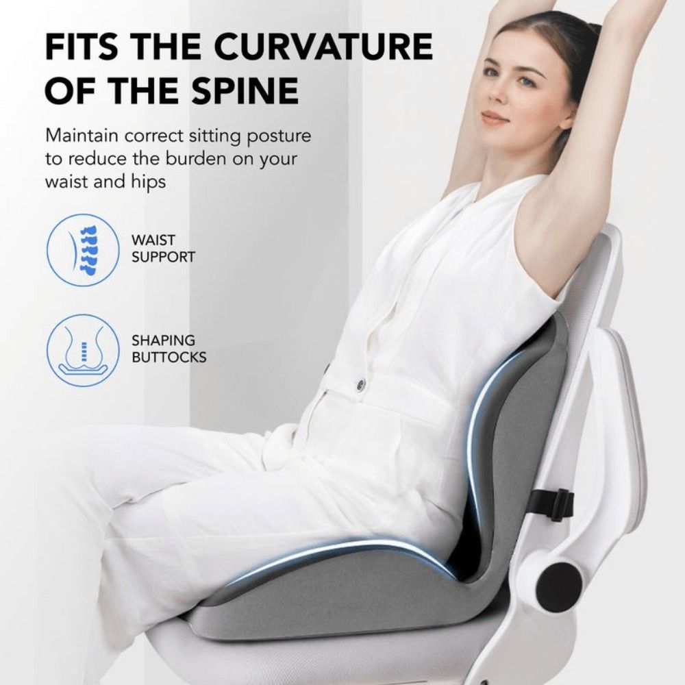 seat cushion, hollow design, caudal vertebrae, coccyx support, breathable cushion, sitting comfort, ergonomic seat, back pain relief, office cushion, car seat cushion, Australia