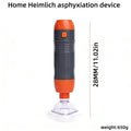 anti-choking device, Heimlich instrument, negative pressure suction, airway clearance, choking emergency, reusable emergency kit, Australian home safety, compact suction device
