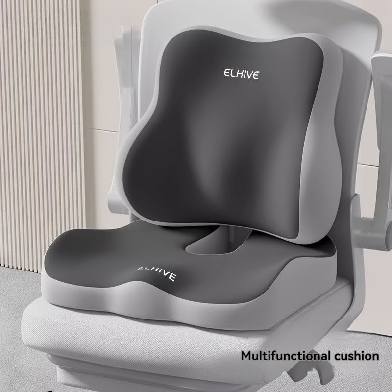 ELHIVE, upgraded single cushion, sitting comfort, ergonomic support, back support, pressure relief, office chair cushion, car seat cushion, health and wellness, portable cushion, durable cushion, Australian market
