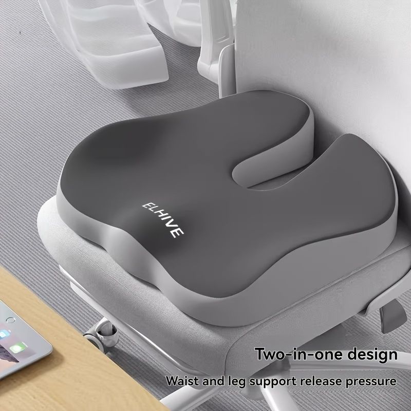 ELHIVE, upgraded single cushion, sitting comfort, ergonomic support, back support, pressure relief, office chair cushion, car seat cushion, health and wellness, portable cushion, durable cushion, Australian market