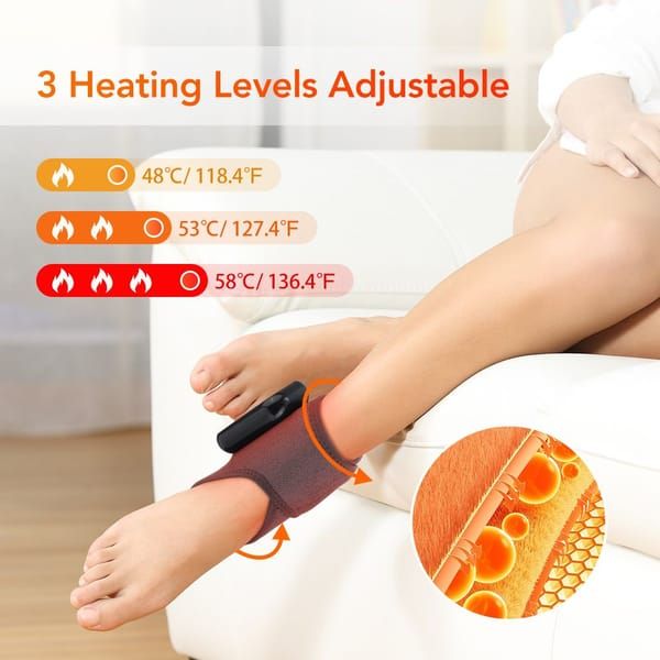Cordless Ankle Heating Pad