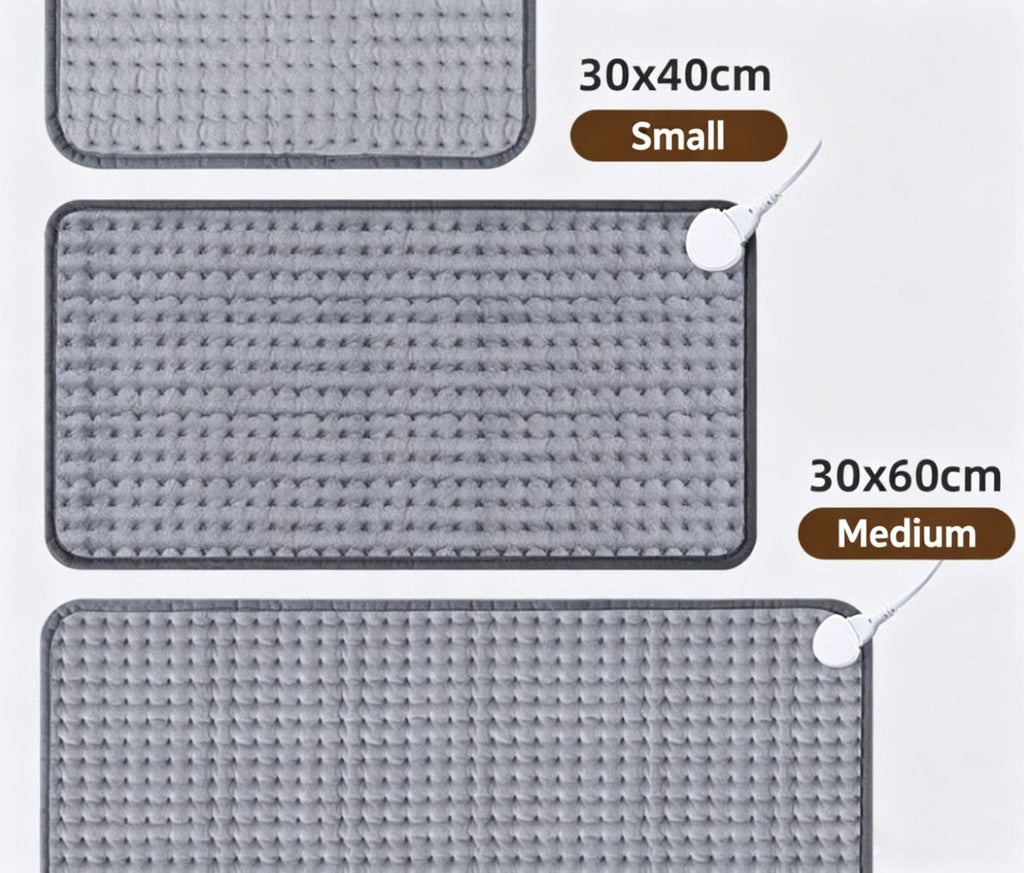 Portable Electric Heating Pad | Fast Heat Therapy Pad for Muscle Soreness & Body Ache, Adjustable Temperature Auto Shut Off Washable Warm Heating Mat for Home Pain Relief (30*40)