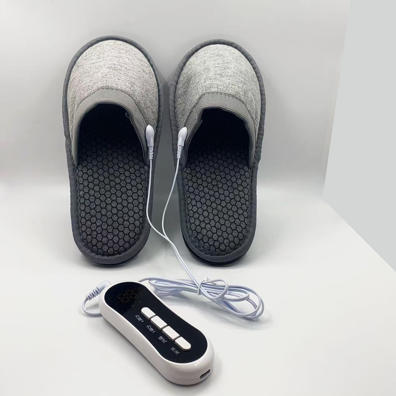 EMS Foot Massage Slippers TENS Therapy 8 Modes 15 Intensities, EU 36-39