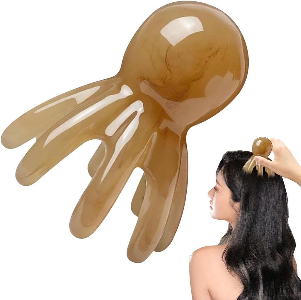 Head Massage Spider - Scalp Massager - Massage Brush - Scalp Brush - Massage Brush - Head Massage Device - Head Massage - Head Massage Spider - Stimulates Hair Growth and Blood Circulation - Waterproof - Relaxation - Stimulates Blood Circulation