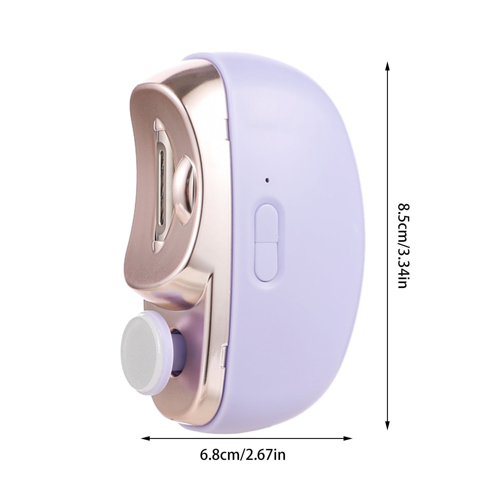 Toenail Grinder for Thick Toenails Human Electric Nail Clipper Automatic Nail Trimmer 2 In 1 Nail & Remover For Hands & Feet Ideal For Elderly & Kids One Size Purple