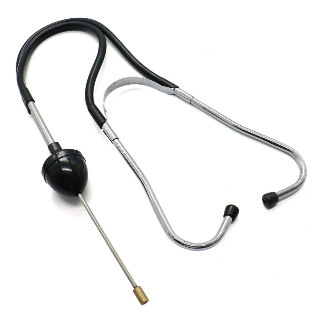 Mechanic's Stethoscope Automotive Engine Diagnostic Sensitive Hearing Tool for Cars, Trucks and Motorcycles,Black A418