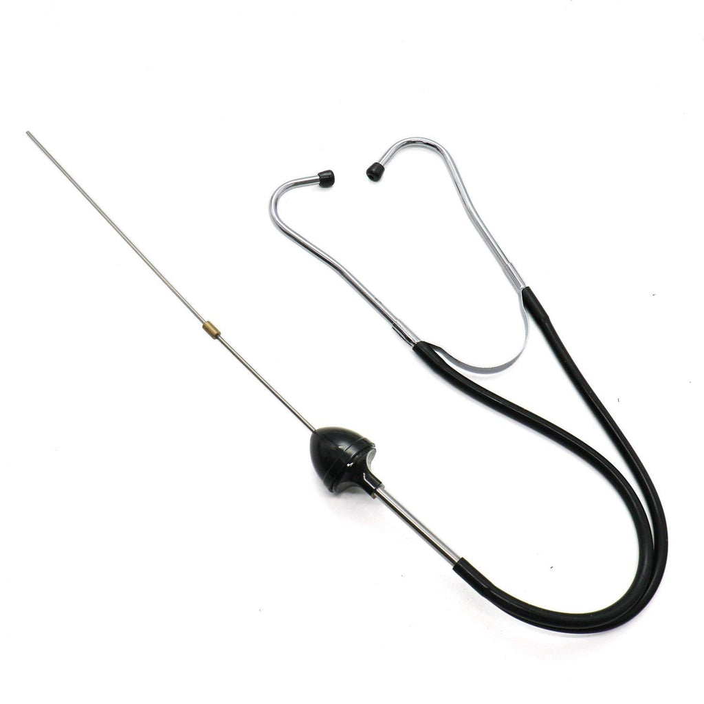 Mechanic's Stethoscope Automotive Engine Diagnostic Sensitive Hearing Tool for Cars, Trucks and Motorcycles,Black A418