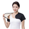 Winter Thermal faux lamb fur Lining Shoulder Warmer Elderly Men Women Wearable Shoulder Wrap Shawl Coldproof Shoulder Cover（L）