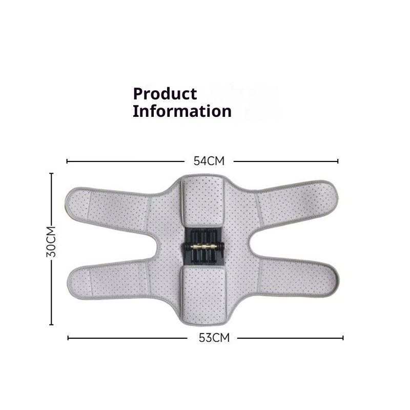 Spring-Powered Knee Support Brace - Boost Joint Assistance for Stairs, Squats & Daily Mobility - Ergonomic Patella Support for Elderly & Active Adults (Gray)