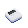 2pcs Pill Organizer,Portable Medicine Box Daily Medicine Organizer Box with Alarm Reminders-4 Compartment Medicine Pill Container Case