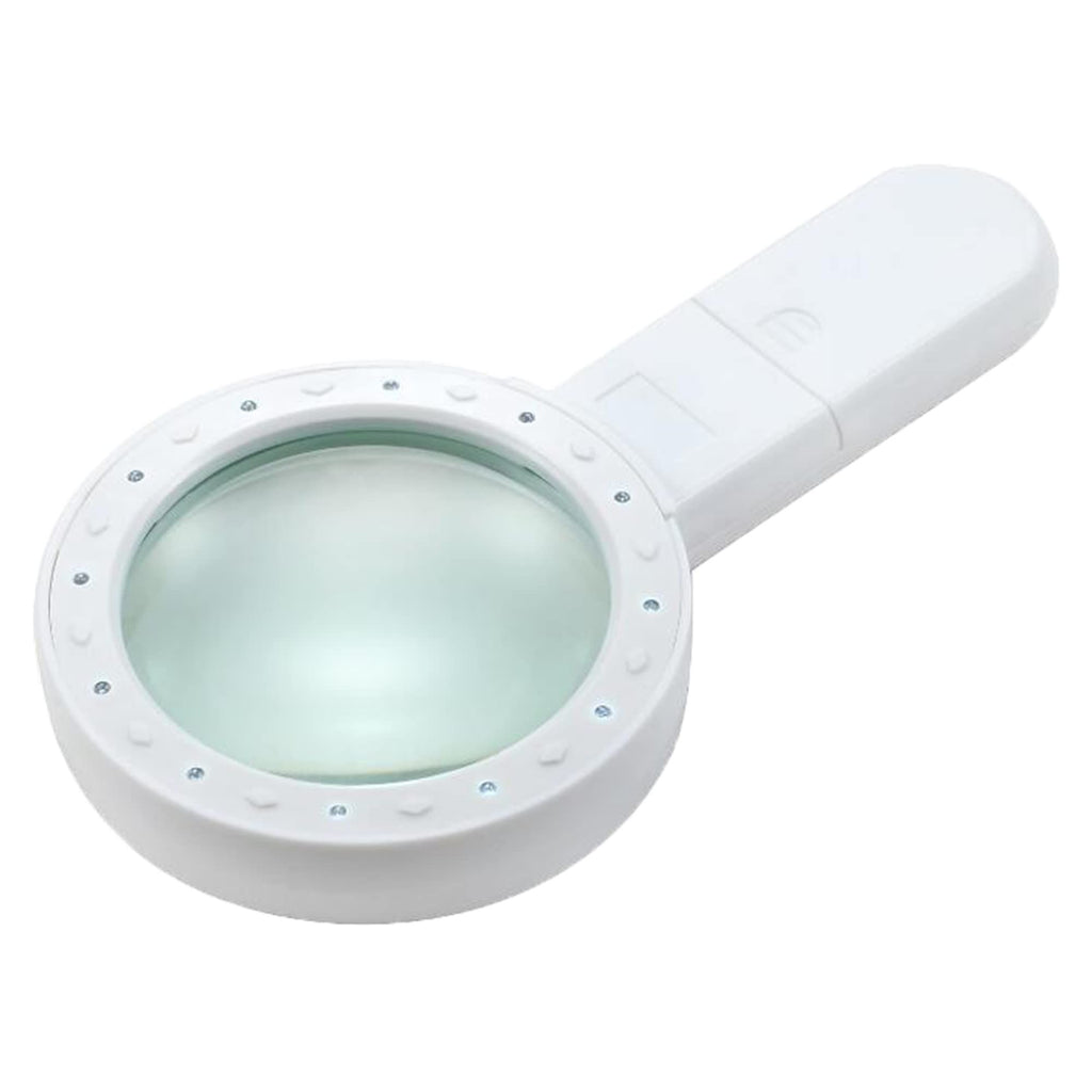 Double Glass Lens Magnifiers for Macular Degeneration, Seniors Reading, Soldering, Inspection, Coins, Jewelry, Exploring (20.5*10.6*2.8cm)