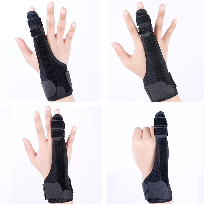 Trigger Finger Splints for Little Finger, Pinky Support Brace for Right & Left Hand, Wrist and Pinky Fracture Finger Stabilizer for Arthritis, Injury, Tendonitis, Broken