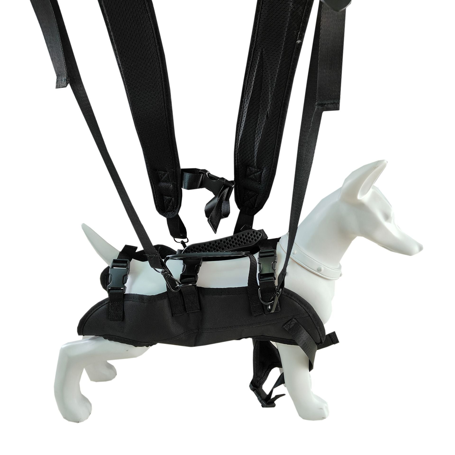 Dog Lift Harness Sling Carrier for Dogs Hind Leg Stair Support Old, Disabled, Joint Injuries, Arthritis, Large Dogs Up and Down Stairs, Cars(4kg）
