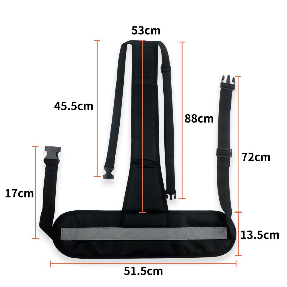 Wheelchair Safety Belt,T-Shape Chair Waist Lap Strap Prevent Tilting or Falling,Patients Safety Harness Fixed Elderly Belt with Easy Release Buckles for Patient,Elderly & Disabled (Black)