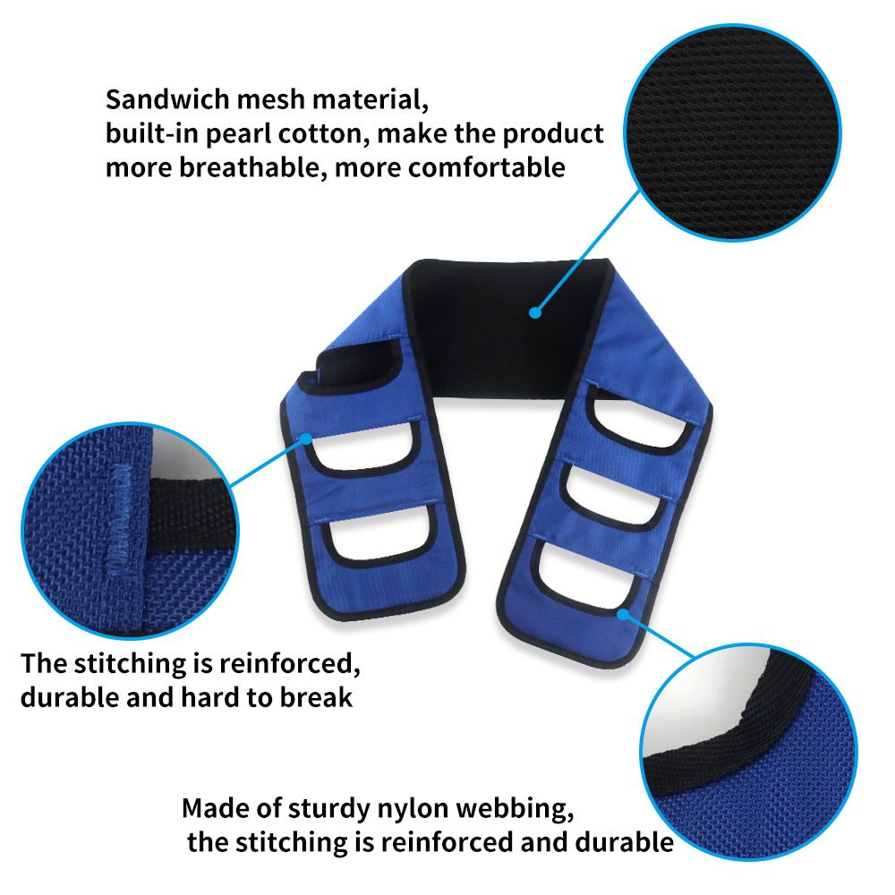 Transfer Sling -Transfer Belt Gait Belts Lift Sling Mobility Standing and Lifting Aid for Disabled, Elderly, Injured- Safely Move from Bed and Wheelchair Mobility Aids Equipment