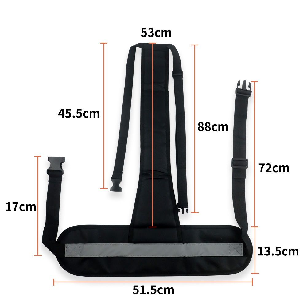 Wheelchair Safety Belt,T-Shape Chair Waist Lap Strap Prevent Tilting or Falling,Patients Safety Harness Fixed Elderly Belt with Easy Release Buckles for Patient,Elderly & Disabled (Black)