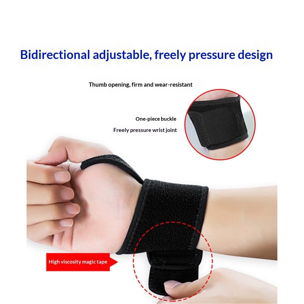 A pair Wrist Brace for Carpal Tunnel, Breathable and Adjustable Wrist Support Brace for Arthritis and Tendinitis, Wrist Compression Wrap for Pain Relief, One Size Fits Left or Right Hand