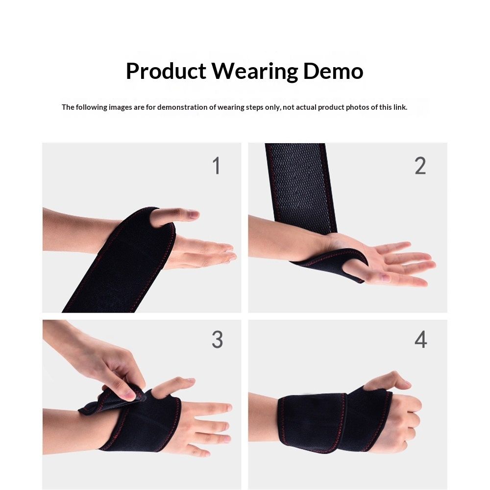 A pair Wrist Brace for Carpal Tunnel, Breathable and Adjustable Wrist Support Brace for Arthritis and Tendinitis, Wrist Compression Wrap for Pain Relief, One Size Fits Left or Right Hand
