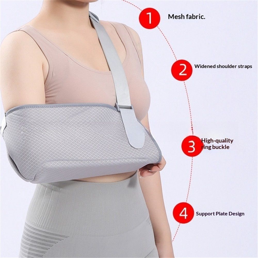 Arm Sling, Shoulder Immobilizer for Hand, Shoulder, Elbow, Wrist Injury, Versatile Arm Support for Left Right Arm Women Men