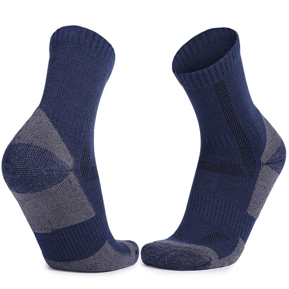 Wool Socks for Men & Women Casual Warm Winter Cozy Thermal Socks 4pairs Quarter Thin Wool Blend Running