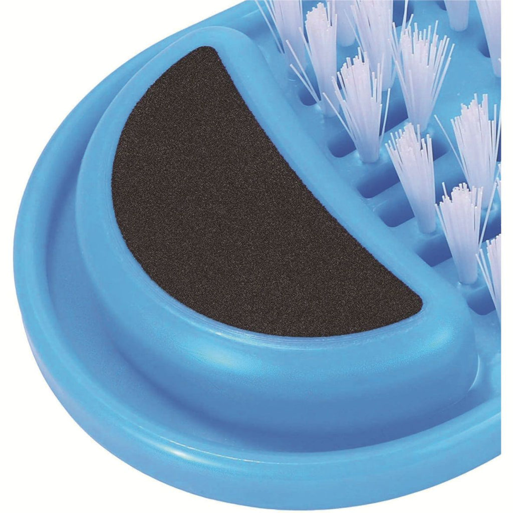 Foot Brush Feet Cleaning Feet Scrubber Stick on Floor for Shower Spa No More Bending Feet Cleaning Scrubber 1 Piece