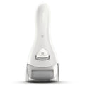 Electric Foot Callus Removers Rechargeable, Portable Electronic Foot File Pedicure Tools, Electric Callus Remover Foot Scrubber（white)（17*6.6*4cm）