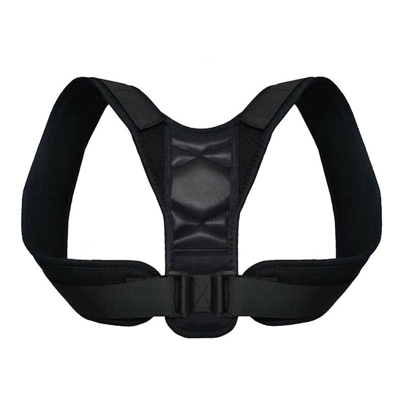 Posture Corrector for Women and Men, Invisible Mesh Breathable Back Brace, Adjustable Back Straightener, Relieves Shoulder, Neck, and Back Pain Large （L）