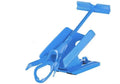 Sock Aid Device with Handle, Easy On Off Sock Assistant, Blue, Mobility Aid for Limited Range of Motion