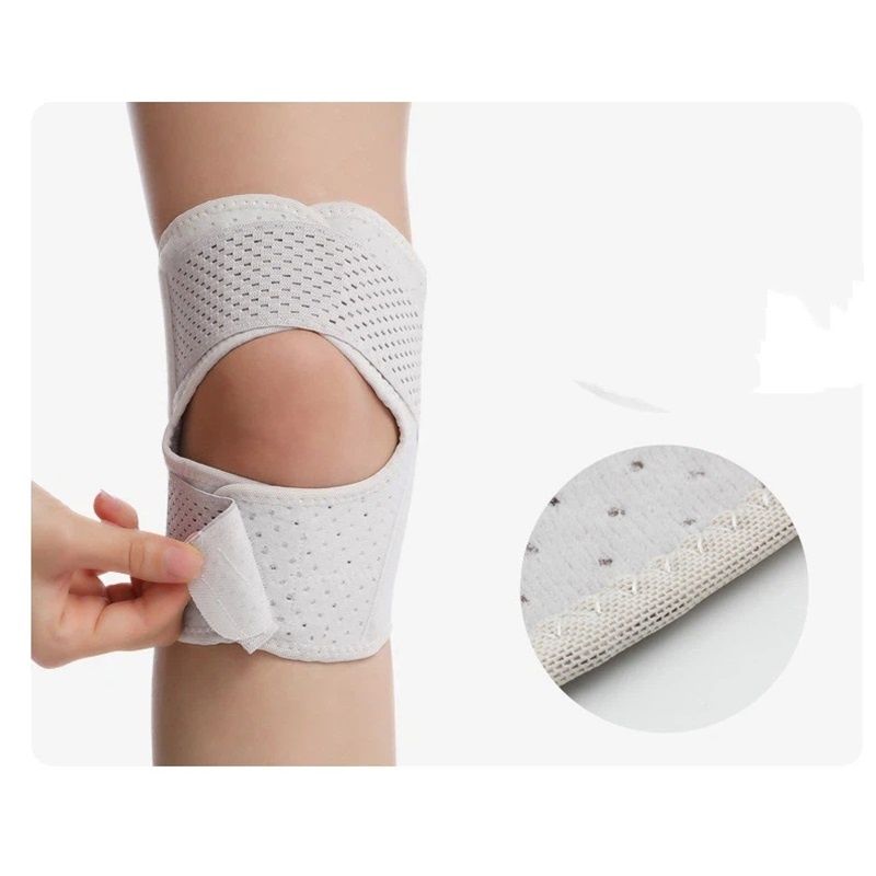 Knee Brace for Women & Men with Side Stabilizers Upgraded for Meniscus Tear,  Arthritis Knee Pain Relief, Adjustable Breathable Injury Recovery Knee Support（ white m）
