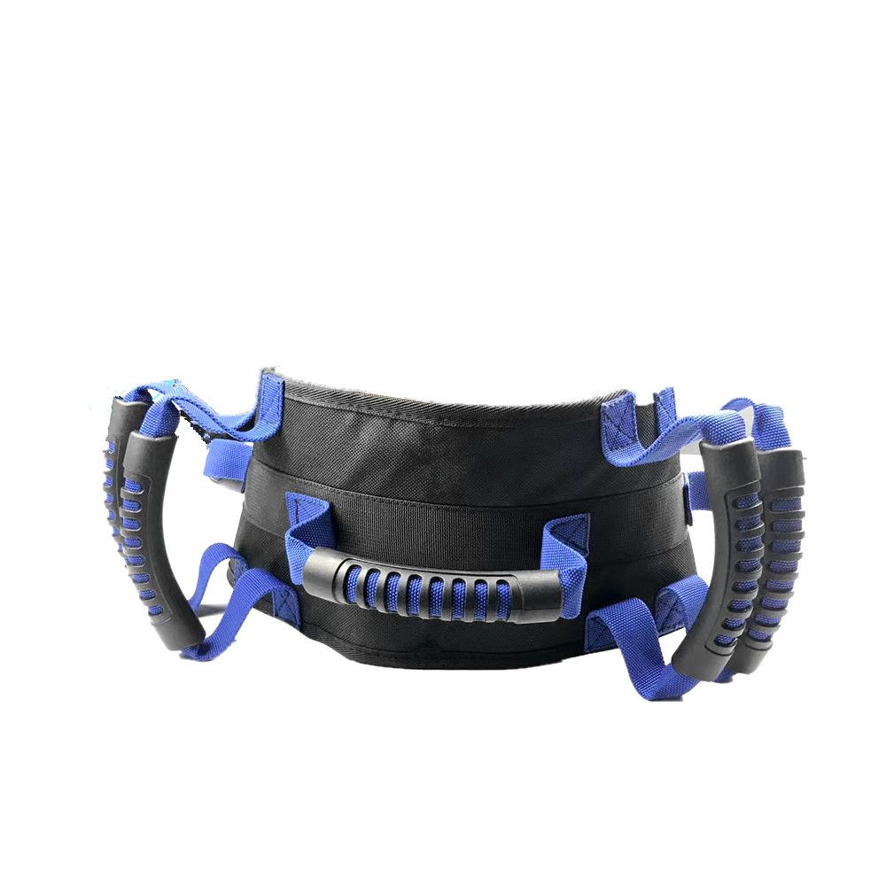 Gait Belt for Seniors with Handles, Gate Belts Medical for Elderly Physical Therapy Transfer Belt for Lifting Seniors,Patients,Disabled(Blue)