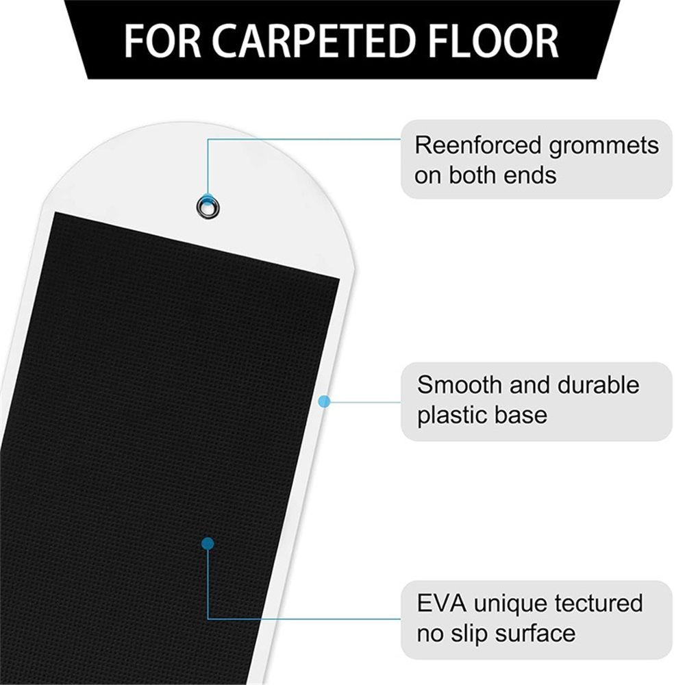2 Pcs Large Appliance Slider with Pull Strap,Pull Furniture Slides,Moving Furniture Gliders Heavy Duty Sliding Sheet for Moving Heavy Furniture,Cabinets,Safes on Carpet and Hardwood Floor (2.5Ft*6.7in)