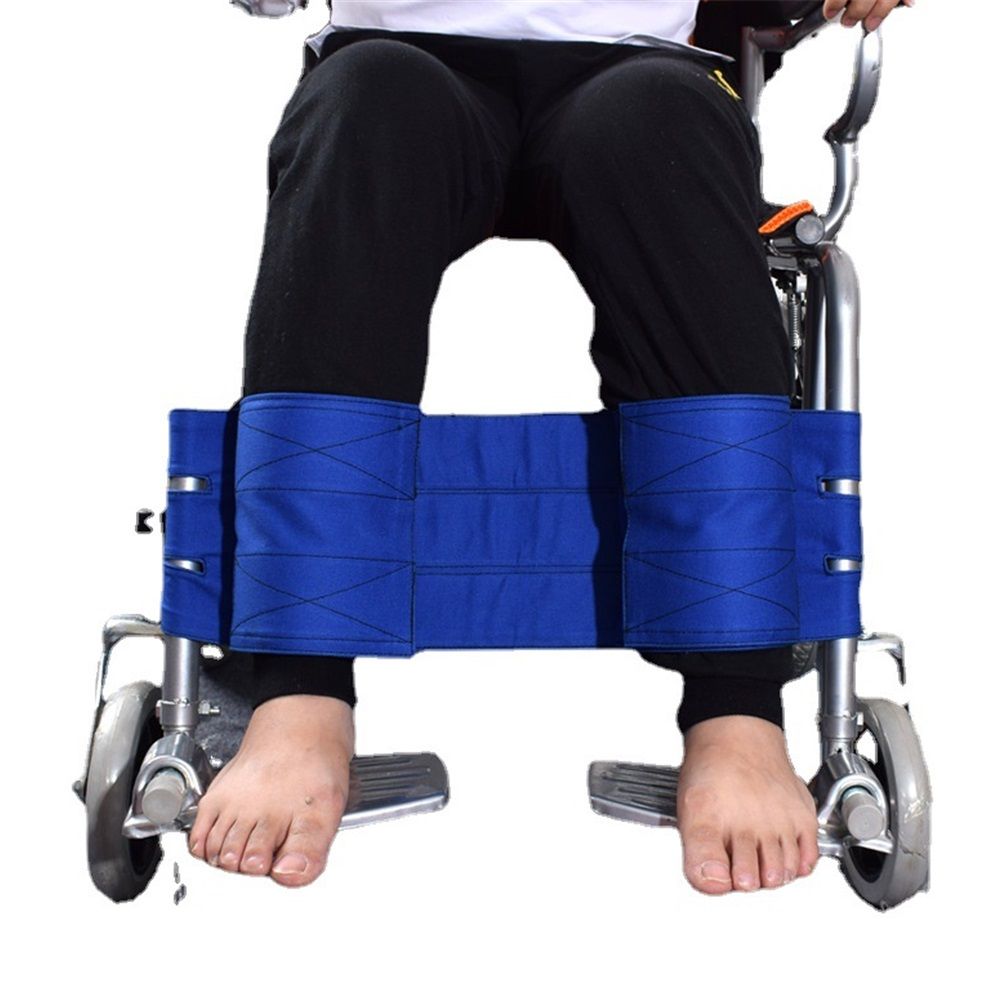 Wheelchair Leg Restraint Straps - Safety Foot Support for Elderly & Disabled Transport, Secure Positioning Belt for Non-Ambulatory Patients