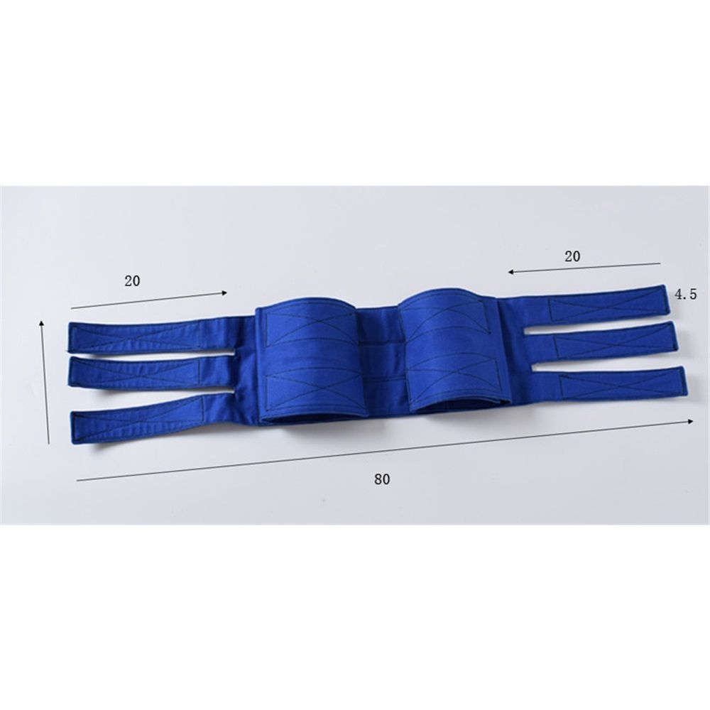 Wheelchair Leg Restraint Straps - Safety Foot Support for Elderly & Disabled Transport, Secure Positioning Belt for Non-Ambulatory Patients