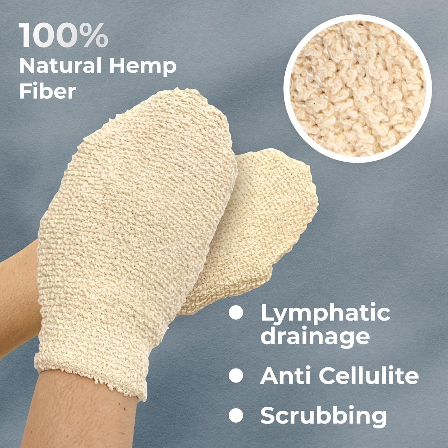 Bath Shower Gloves- Elastic Bath Mitts for Deep Cleansing & Gentle Exfoliation- Machine Washable (4 packs/2 pairs)