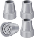 Large Inner Diameter 19mm Grey Crutch Rubber Ferrules