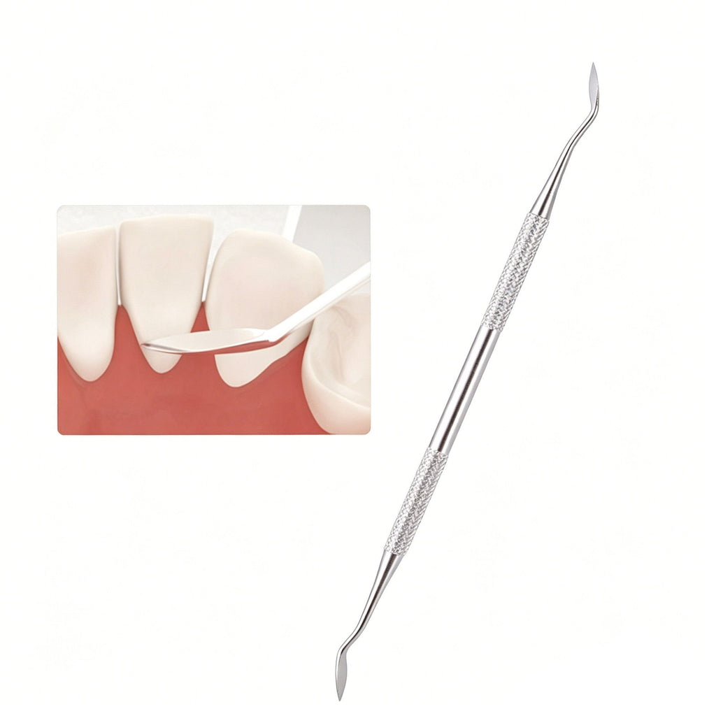 5pcs Stainless Steel Dental Tools Kit Mouth Mirror Tweezer Scaler Probe
