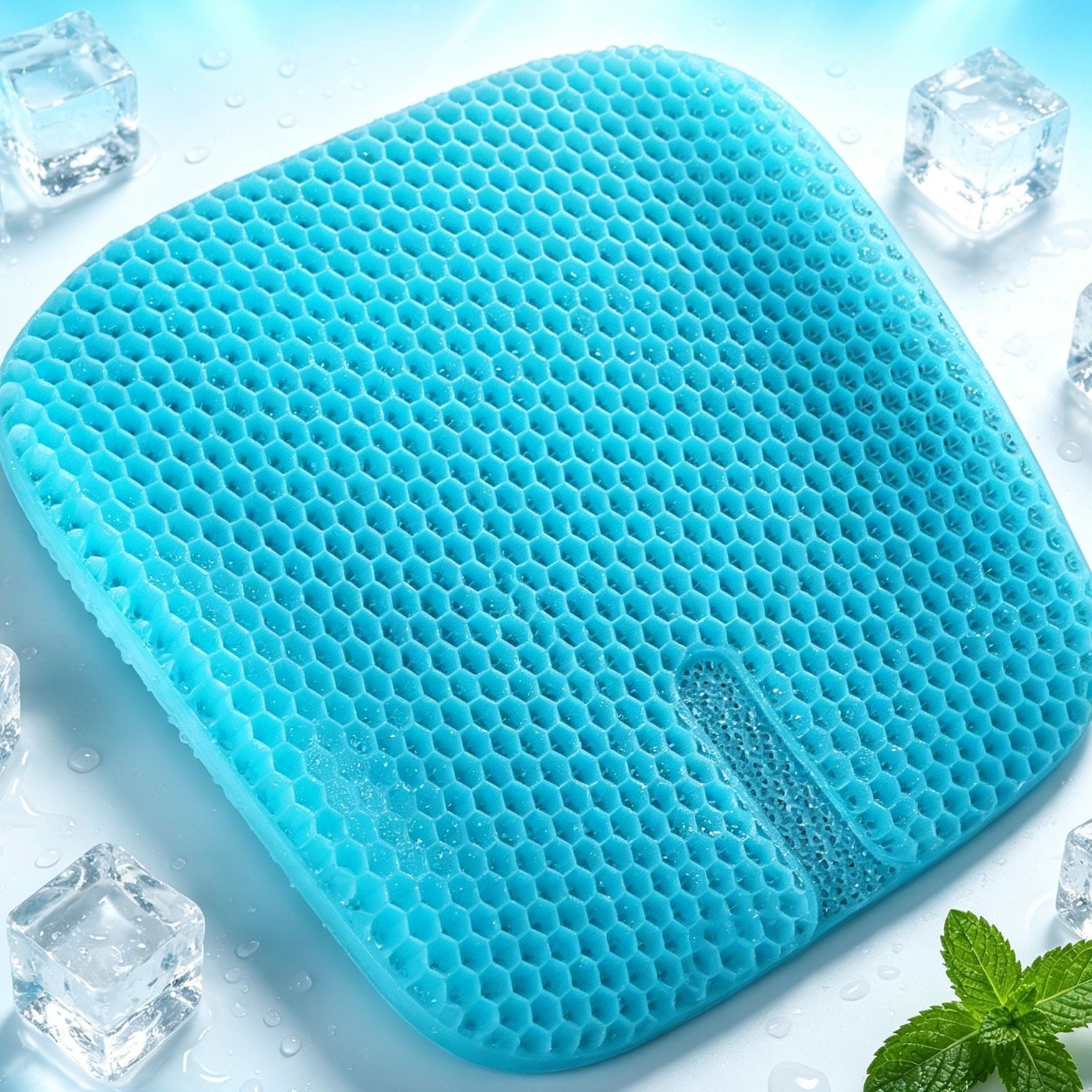 Ergonomic Honeycomb Gel Cushion No Cover