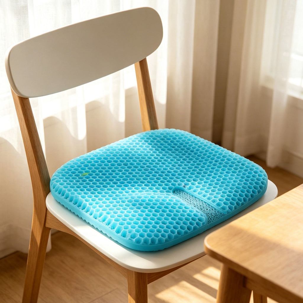 Ergonomic Honeycomb Gel Cushion No Cover