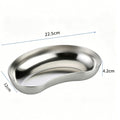 Deep Large Kidney Tray 304 Stainless Steel 2pcs