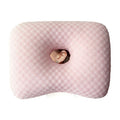 Pink Ice Cool Bean Ear Pillow, Summer Cooling No Squeeze Earrings