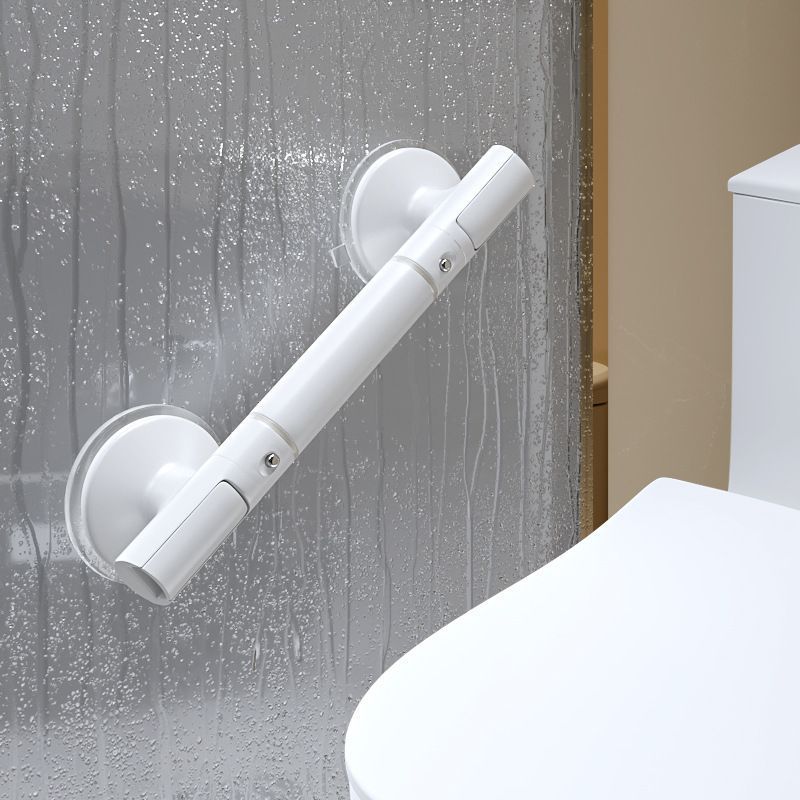 White Suction Grab Bar Removable