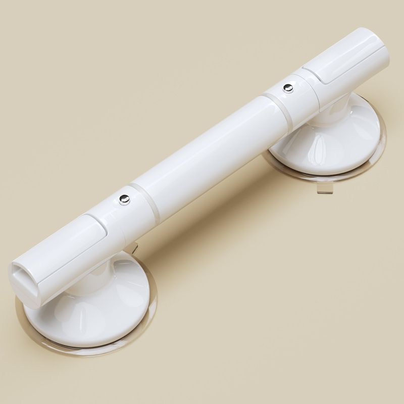 White Suction Grab Bar Removable