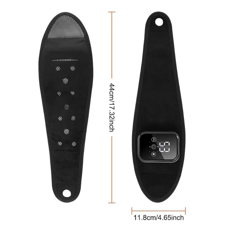Heated Wrist Massager with Infrared Therapy - 3 Heat & 3 Vibration Levels, Rechargeable, Ergonomic Design