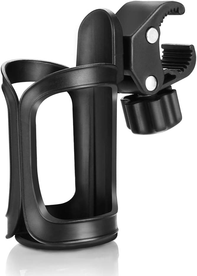 Universal Stroller Cup Holder Bundle Set, Bike Cup Holder, Drinks Holder for Stroller, Bicycle, Wheelchair, Walker, Scooter