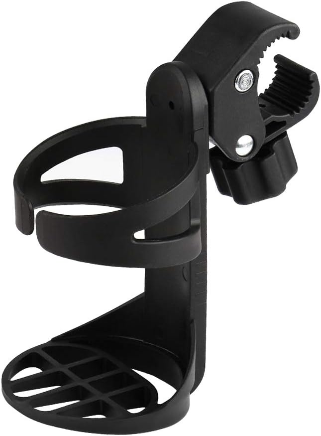 Universal Stroller Cup Holder Bundle Set, Bike Cup Holder, Drinks Holder for Stroller, Bicycle, Wheelchair, Walker, Scooter