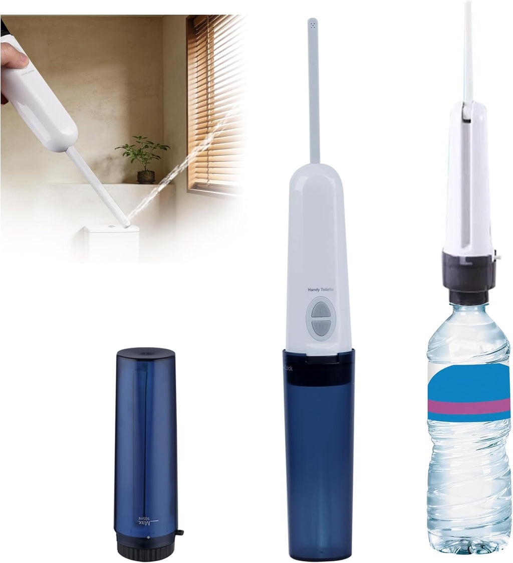 Portable Bidet for Travel, High Pressure Handheld Electric Sprayer, Rechargeable Travel Bidet for Women & Men, Personal Hygiene Cleaning, Soothing Postpartum Care, Blue