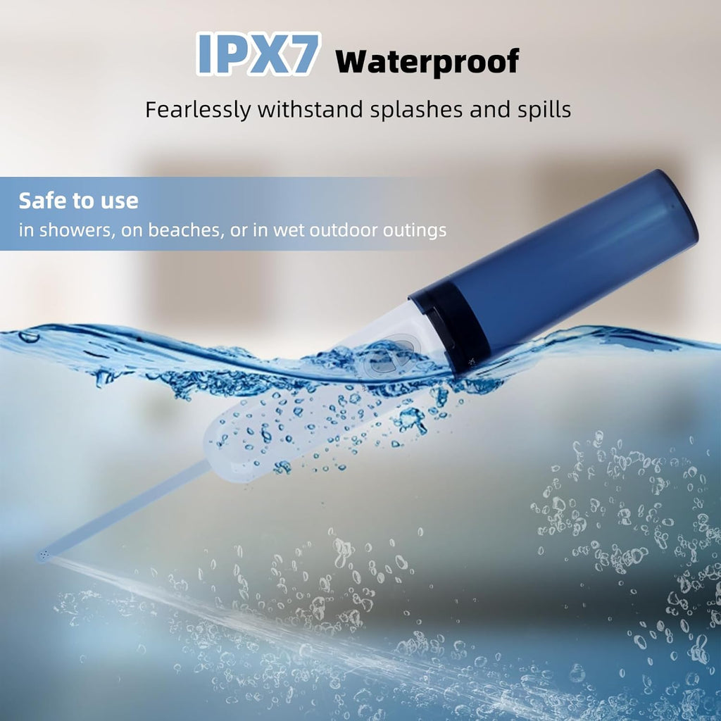Portable Bidet for Travel, High Pressure Handheld Electric Sprayer, Rechargeable Travel Bidet for Women & Men, Personal Hygiene Cleaning, Soothing Postpartum Care, Blue